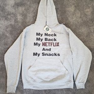 My Neck My Back My Netflix And My Snacks Adult